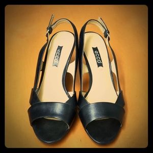 Ecco Slingback pumps